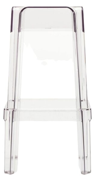 PEDRALI - Vysoká barová židle RUBIK 580 DS - transparentní