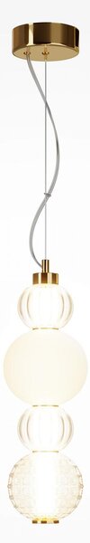 Maytoni Závěsné LED svítidlo COLLAR, 17W, Ø 14,7 cm, CRI80 Barva: Chrom