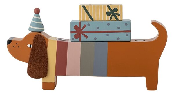 Dřevěný svícen Charlie – Bloomingville Mini