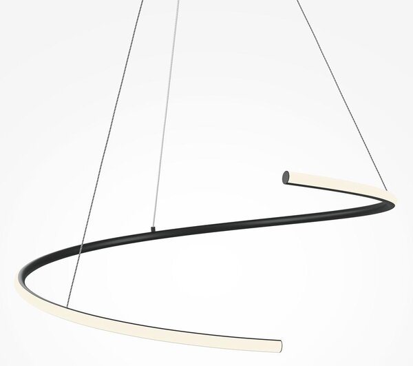 Maytoni Závěsné LED svítidlo CURVE, 31W, Ø 60 cm, CRI80 Barva: Zlatá
