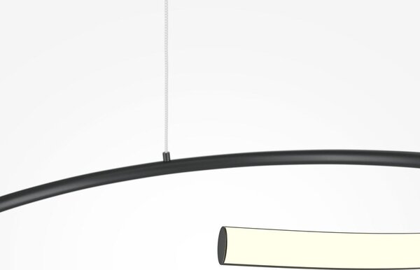 Maytoni Závěsné LED svítidlo CURVE, 31W, Ø 60 cm, CRI80 Barva: Zlatá