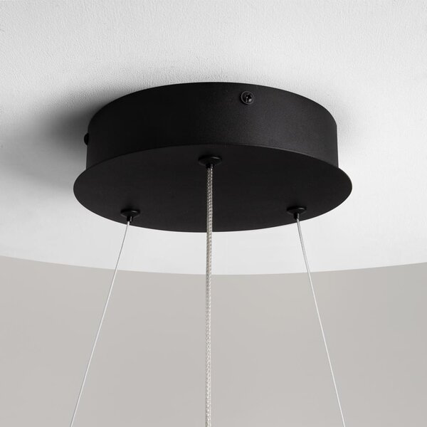 Maytoni Závěsné LED svítidlo CURVE, 31W, Ø 60 cm, CRI80 Barva: Zlatá