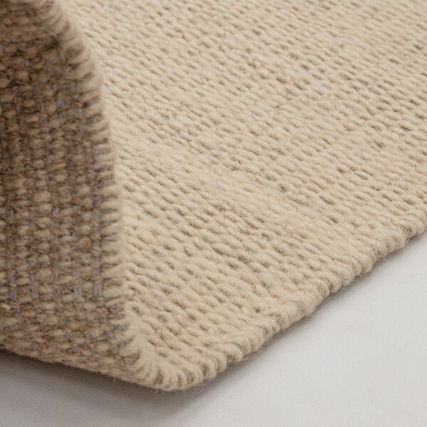 Béžový/krémový ručně tkaný vlněný koberec 120x170 cm Lima Sand – Asiatic Carpets