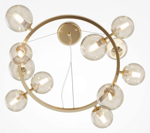Maytoni Závěsné svítidlo DALLAS, 11xG9, Ø 67 cm Barva: Chrom