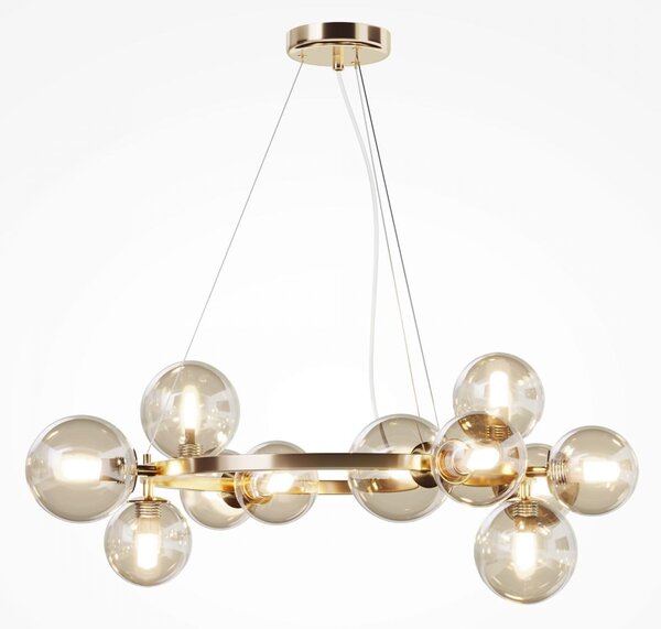 Maytoni Závěsné svítidlo DALLAS, 11xG9, Ø 67 cm Barva: Chrom