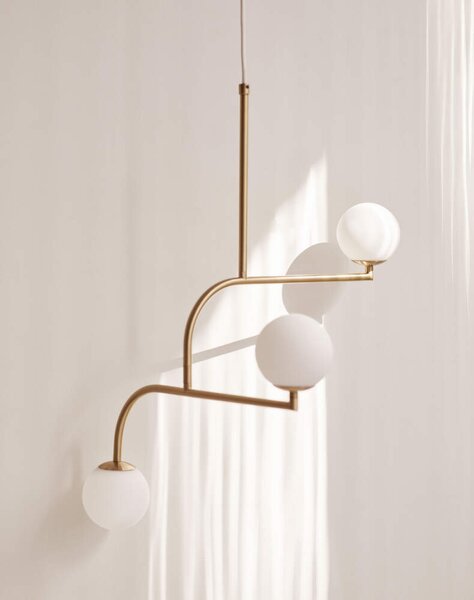 Pholc Ex-display lustr Mobil 70, brushed brass 510138