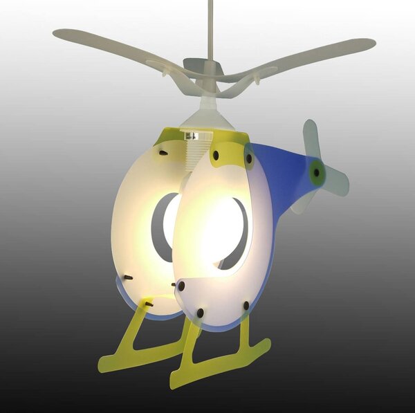 Závěsné světlo Hubschrauber pro děti