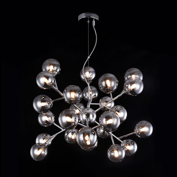 Maytoni Závěsné svítidlo DALLAS, 24xG9, v. 146,5 cm Barva: Zlato-opalová