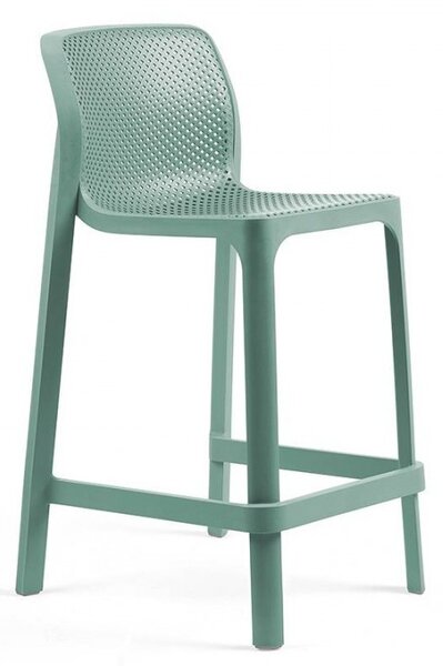 NARDI GARDEN - Barová židle NET MINI modrozelená