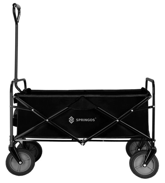Skládací vozík 80 kg SPRINGOS GA0084 černý