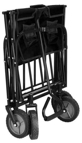 Skládací vozík 80 kg SPRINGOS GA0084 černý