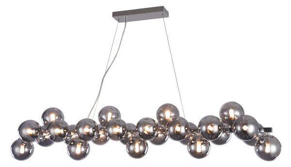 Maytoni Závěsné svítidlo DALLAS, 25xG9, d. 123,5 cm Barva: Zlato-opalová