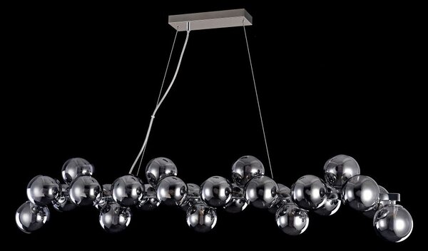 Maytoni Závěsné svítidlo DALLAS, 25xG9, d. 123,5 cm Barva: Zlato-opalová