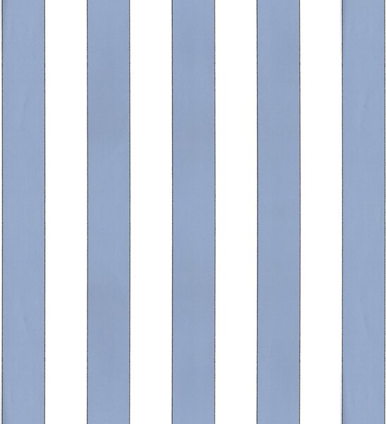 Vliesová tapeta na zeď, modro-bílá, pruhy, 5060-1, Essential Stripes, ICH Wallcoverings