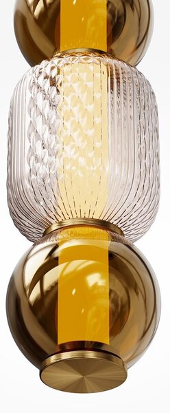 Maytoni Závěsné LED svítidlo DROP, 16W, Ø 12 cm, CRI80 Barva: Chrom