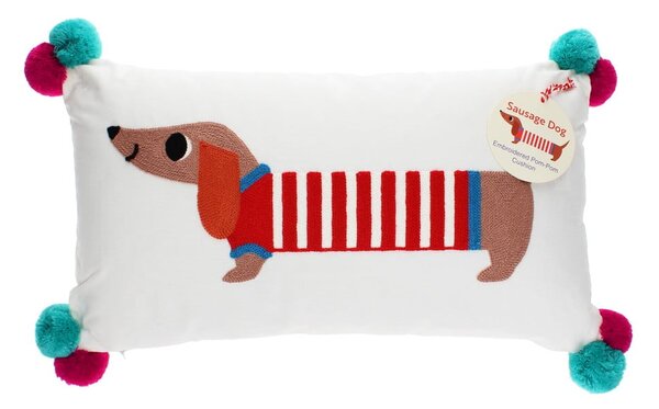 Dětský polštářek s příměsí bavlny 50x33 cm Sausage Dog – Rex London