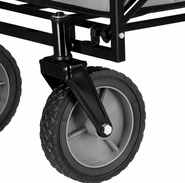 Skládací vozík 80 kg, šedý SPRINGOS GA0015