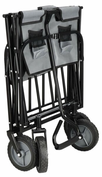 Skládací vozík 80 kg, šedý SPRINGOS GA0015