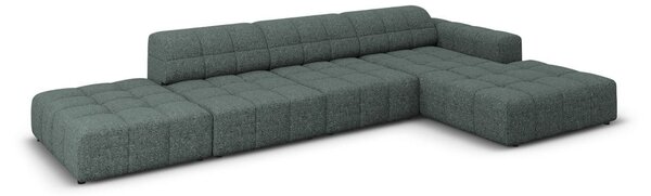 Tyrkysová rohová pohovka (pravý roh) Chicago – Cosmopolitan Design