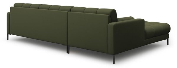 Zelená rohová pohovka (levý roh) Bali – Cosmopolitan Design