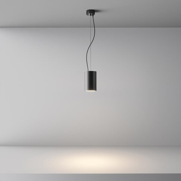 Maytoni Závěsné LED svítidlo EFIR, 25W, Ø 9,5 cm, CRI90 Barva: Černá