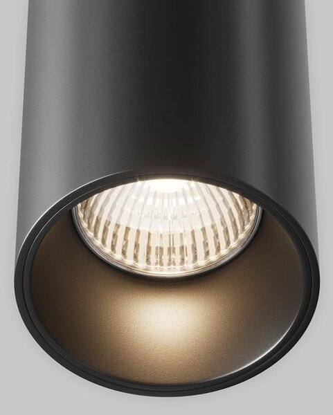 Maytoni Závěsné LED svítidlo EFIR, 15W, Ø 7,5 cm, CRI90 Barva: Černá