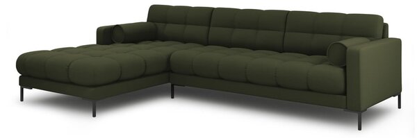 Zelená rohová pohovka (levý roh) Bali – Cosmopolitan Design