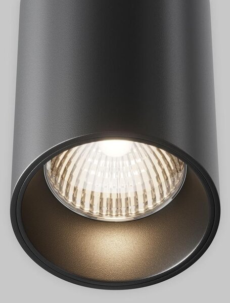 Maytoni Závěsné LED svítidlo EFIR, 25W, Ø 9,5 cm, CRI90 Barva: Černá