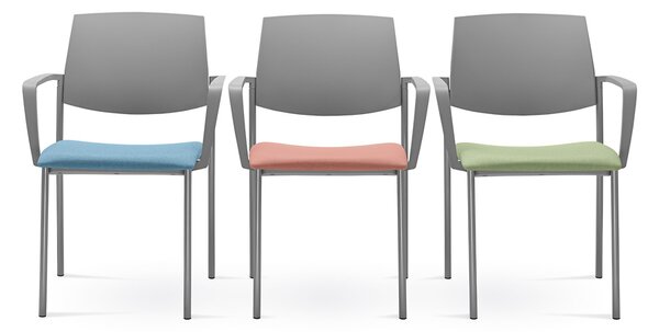 LD SEATING - Židle SEANCE ART 180-BR - šedý plast