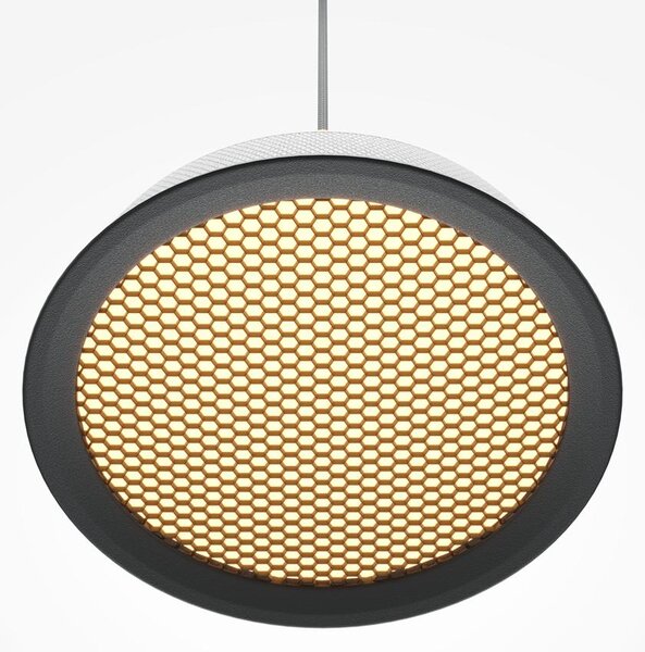 Maytoni Závěsné LED svítidlo EL, 12W, Ø 15,3 cm, CRI80 Barva: Bílo-černá