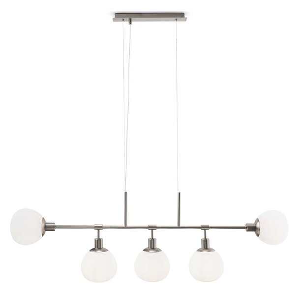 Maytoni Závěsné svítidlo ERICH, 5xE14, š. 120 cm Barva: Nikl