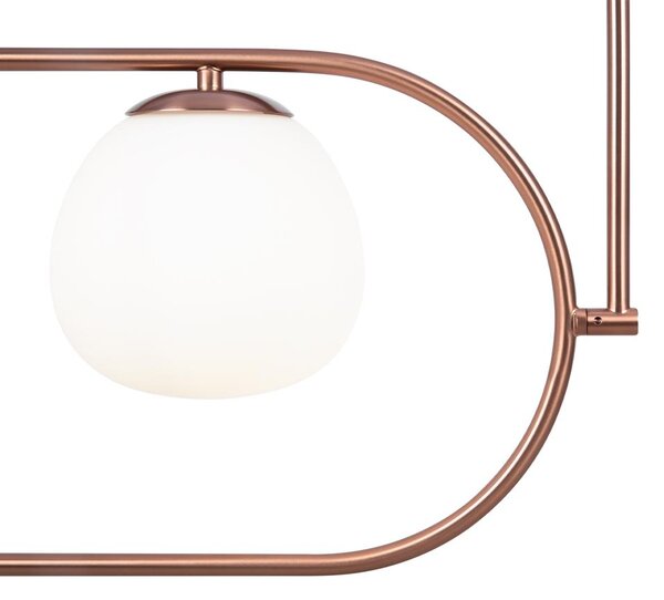 Maytoni Závěsné svítidlo ERICH, 3xE14, d. 89 cm Barva: Růžovo-zlatá