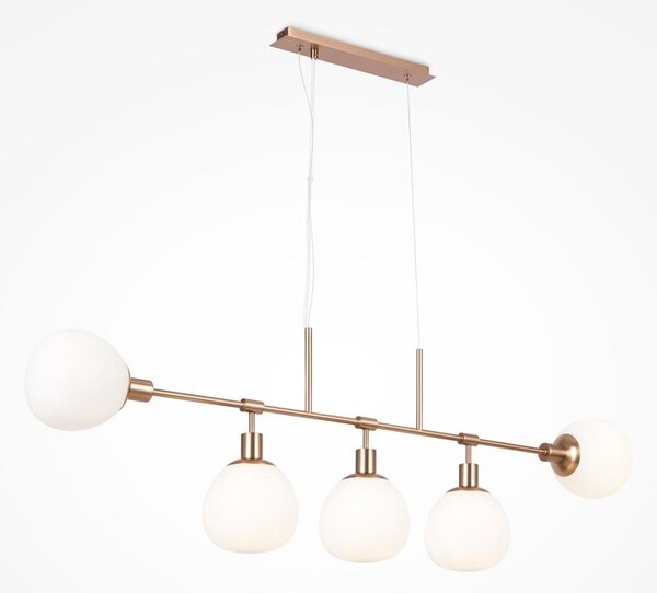 Maytoni Závěsné svítidlo ERICH, 5xE14, š. 120 cm, v. 37,3 cm
