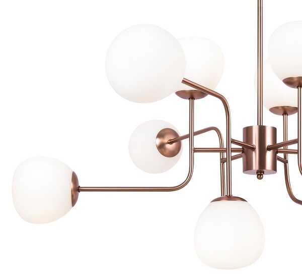 Maytoni Závěsné svítidlo ERICH, 12xE14, š. 110 cm Barva: Nikl