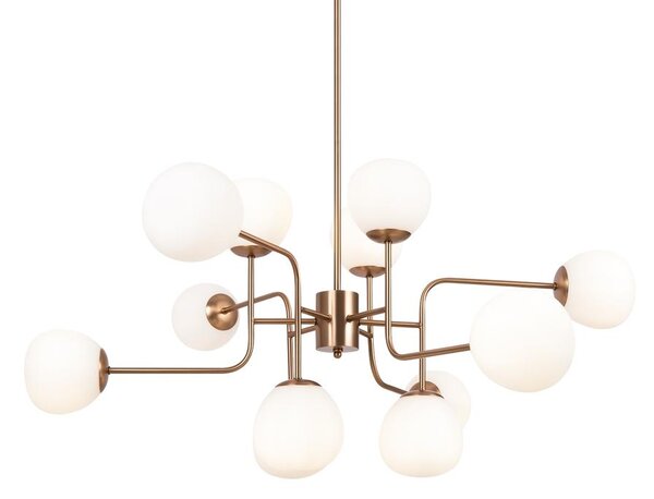 Maytoni Závěsné svítidlo ERICH, 12xE14, š. 110 cm Barva: Nikl