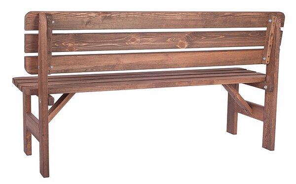 Masivní lavice z borovice dřevo mořené 30 mm (různé délky) 150 cm