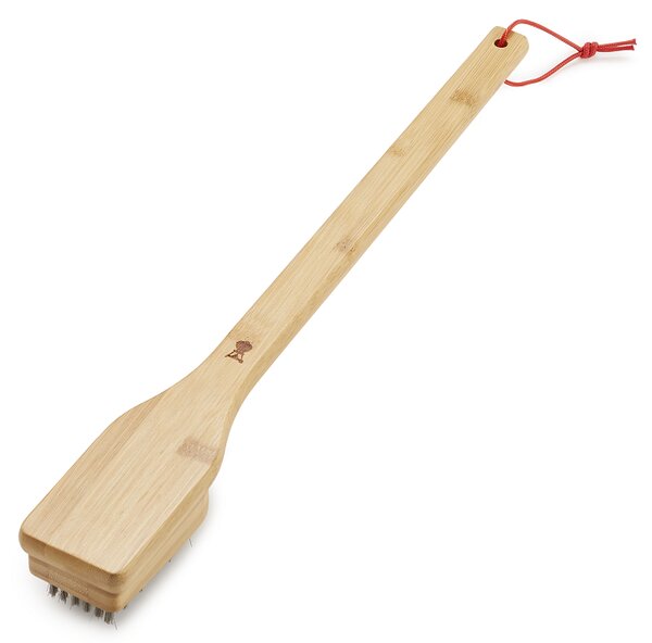 Weber Grilovací čistící kartáč s bambusovou rukojetí - 46 cm