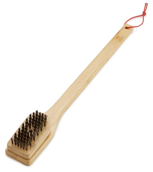Weber Grilovací čistící kartáč s bambusovou rukojetí - 46 cm