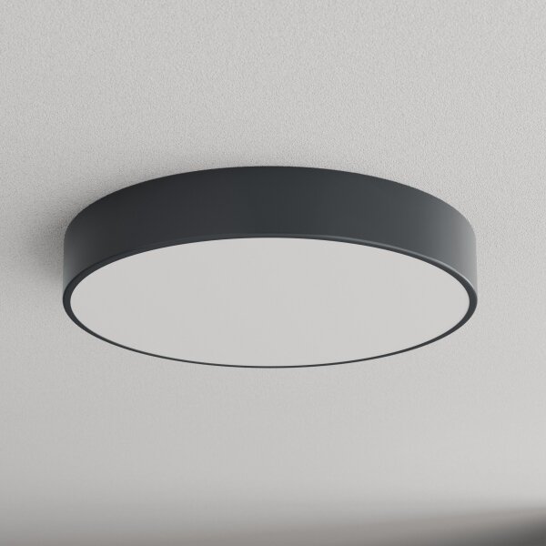 Brilagi - Koupel. stropní svítidlo CLARE 4xE27/24W/230V pr. 50 cm antracit IP54