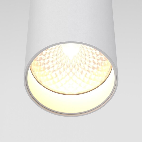 Maytoni Závěsné LED svítidlo FOCUS LED, 12W, Ø 5,2 cm, CRI90 Barva: Bílá