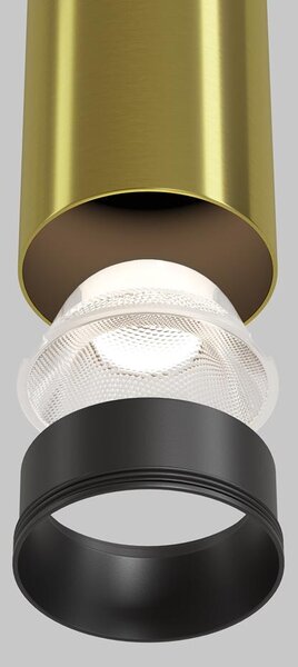 Maytoni Závěsné LED svítidlo FOCUS LED, 12W, Ø 5,2 cm, CRI90 Barva: Bílá