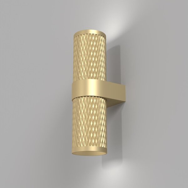 Maytoni Nástěnné svítidlo FOCUS DESIGN, 2xGU10, v. 21,7 cm Barva: Zlatá