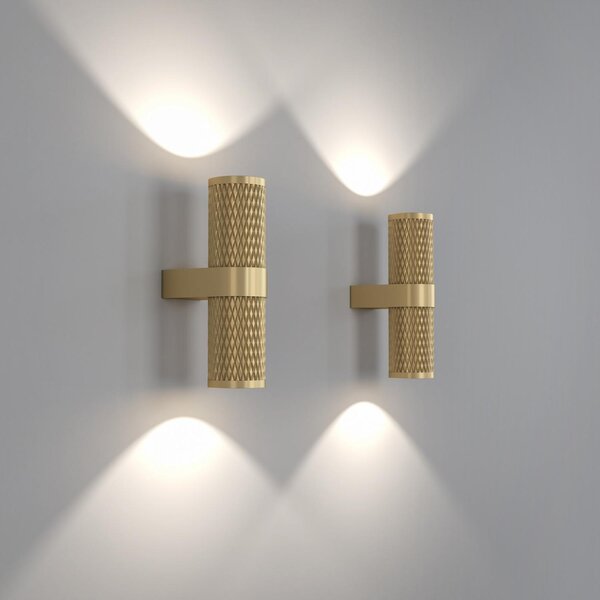 Maytoni Nástěnné svítidlo FOCUS DESIGN, 2xGU10, v. 21,7 cm Barva: Zlatá