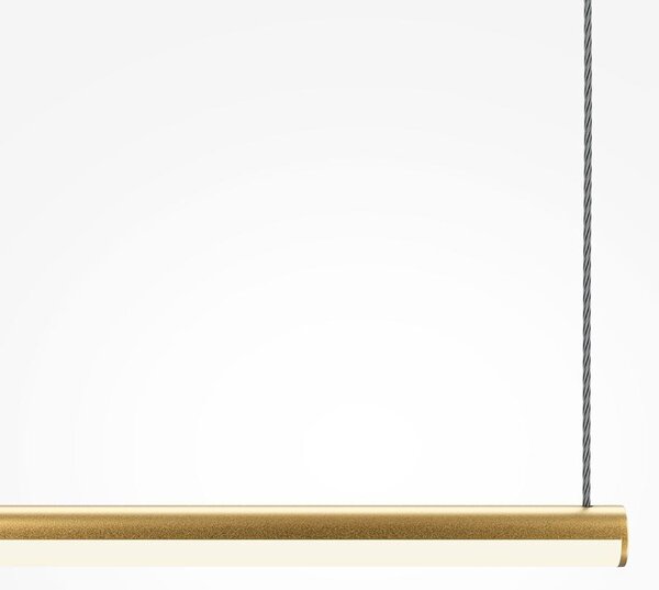 Maytoni Závěsné LED svítidlo HALO, 16W, d. 120 cm, CRI80 Barva: Černá