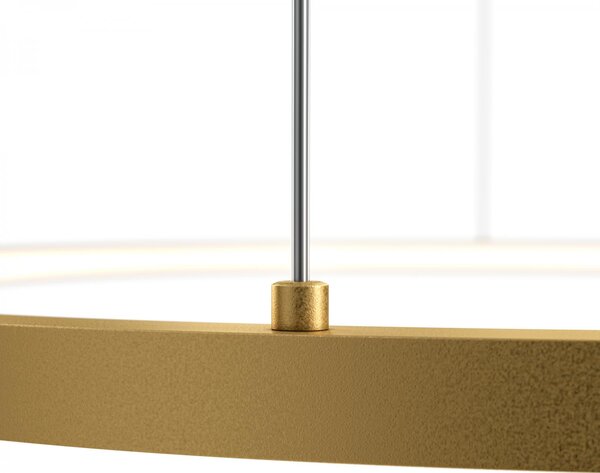 Maytoni Závěsné LED svítidlo GLINT, 36W, Ø 80 cm, CRI80 Barva: Zlatá
