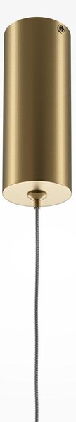 Maytoni Závěsné LED svítidlo HALO, 16W, d. 120 cm, CRI80 Barva: Černá
