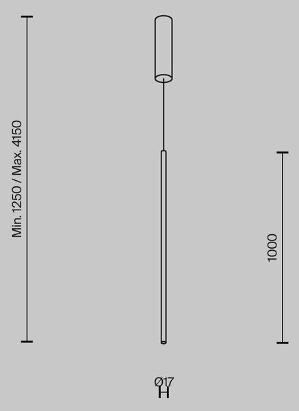 Maytoni Závěsné LED svítidlo HALO, 15W, Ø 1,7 cm, CRI80 Barva: Zlatá