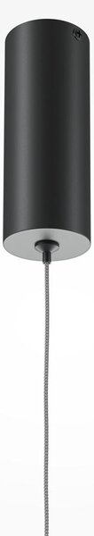Maytoni Závěsné LED svítidlo HALO, 16W, d. 120 cm, CRI80 Barva: Černá