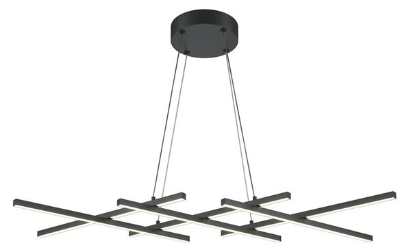 Maytoni Závěsné LED svítidlo HALO, 40W, d. 103,5 cm, CRI80 Barva: Zlatá