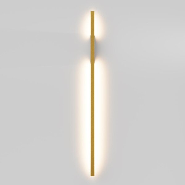 Maytoni Nástěnné LED svítidlo HALO, 15W, v. 86 cm, CRI80 Barva: Zlatá